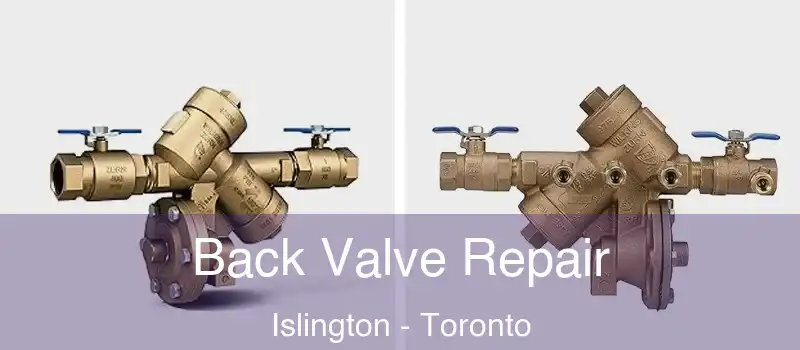  Back Valve Repair Islington - Toronto