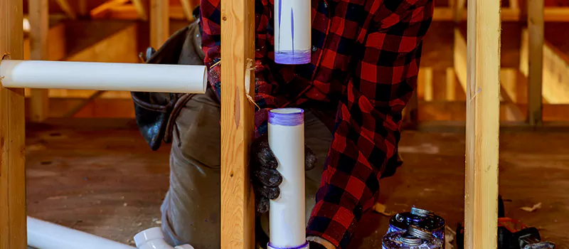 Process of Rough In Plumbing in Islington, Toronto