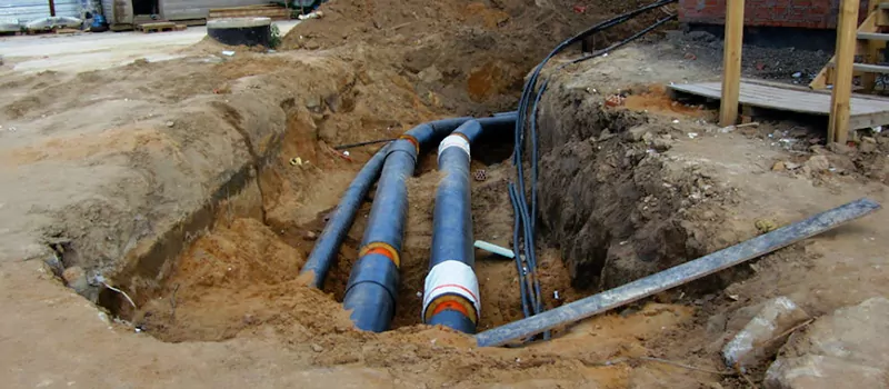 Main Water Line Installation in Islington, Toronto
